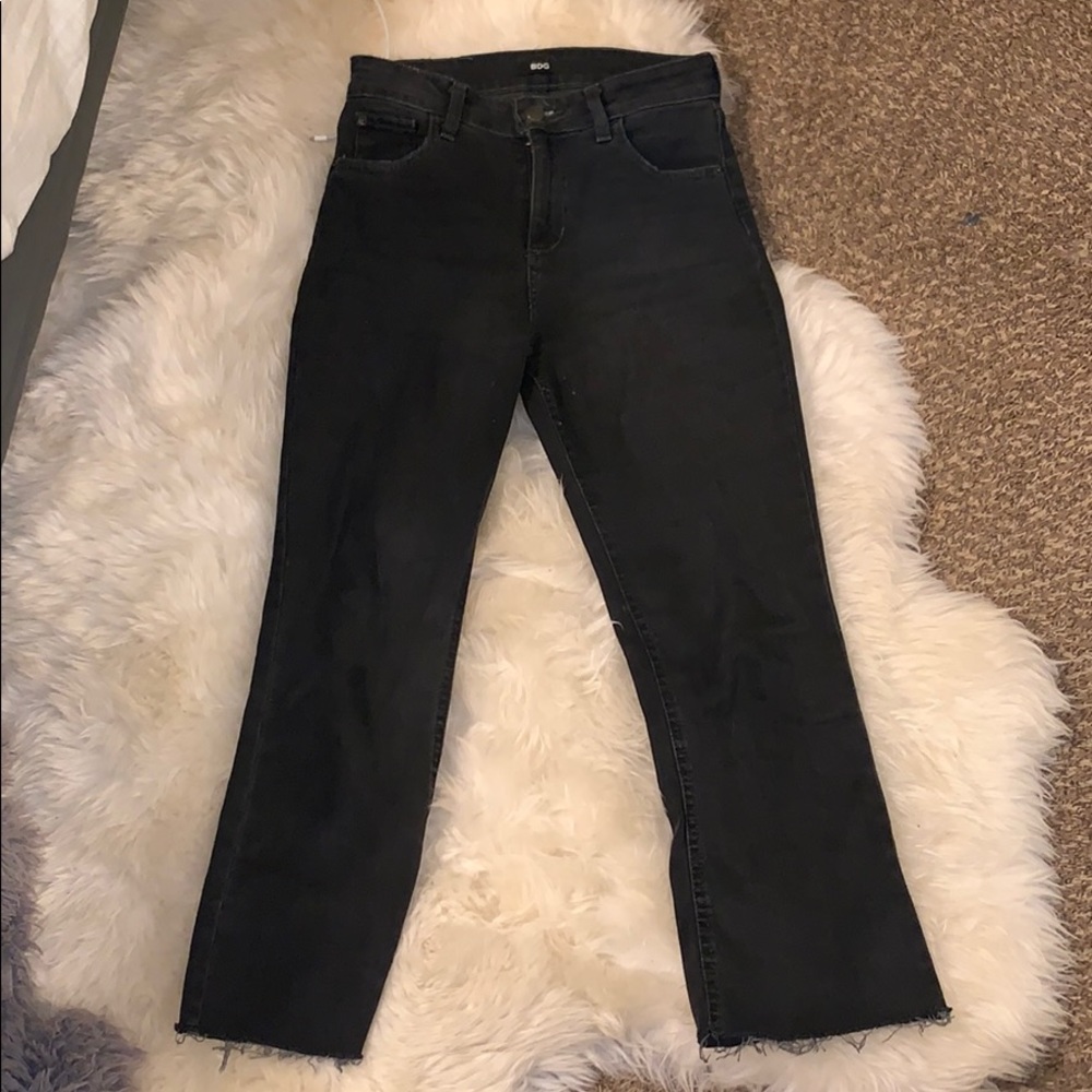 cropped kick flare jeans BDG